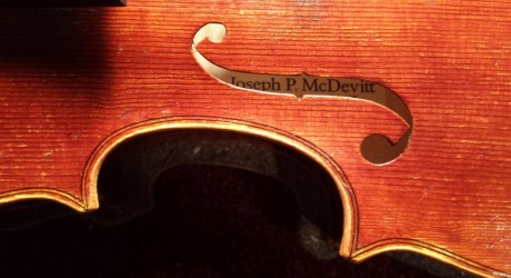 Huckins Violin- Sold
