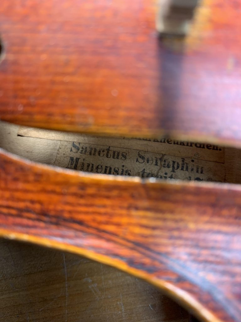 Aug. Wunderlich, Markneukirchen Violin - Fegley Instruments & Bows